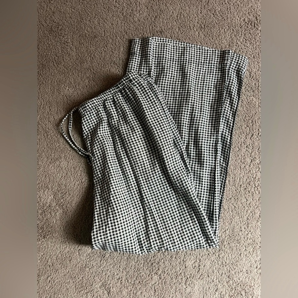Gingham trousers